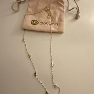 Gorjana Bow Gold Necklace